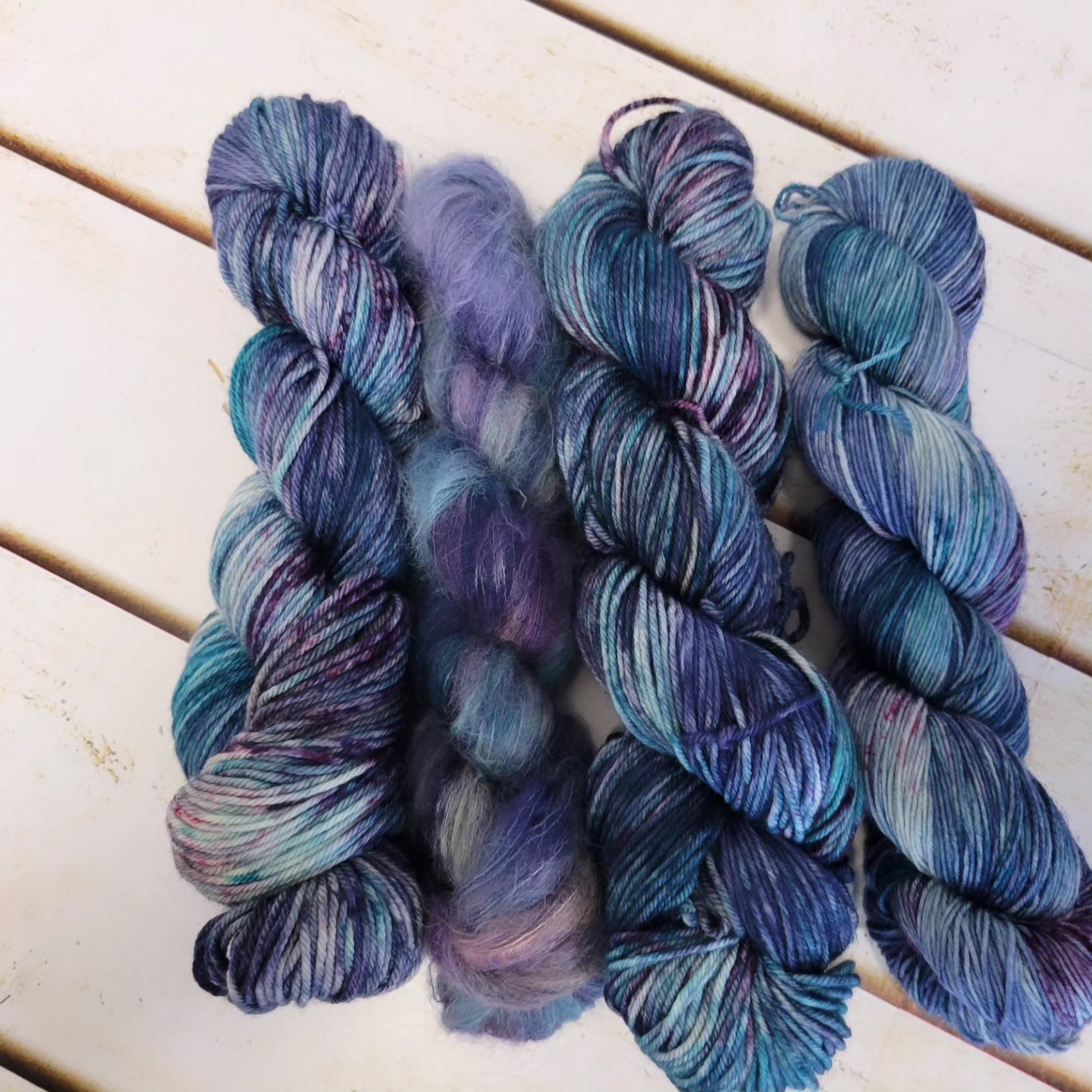 Evening Garden Hand Dyed Yarn