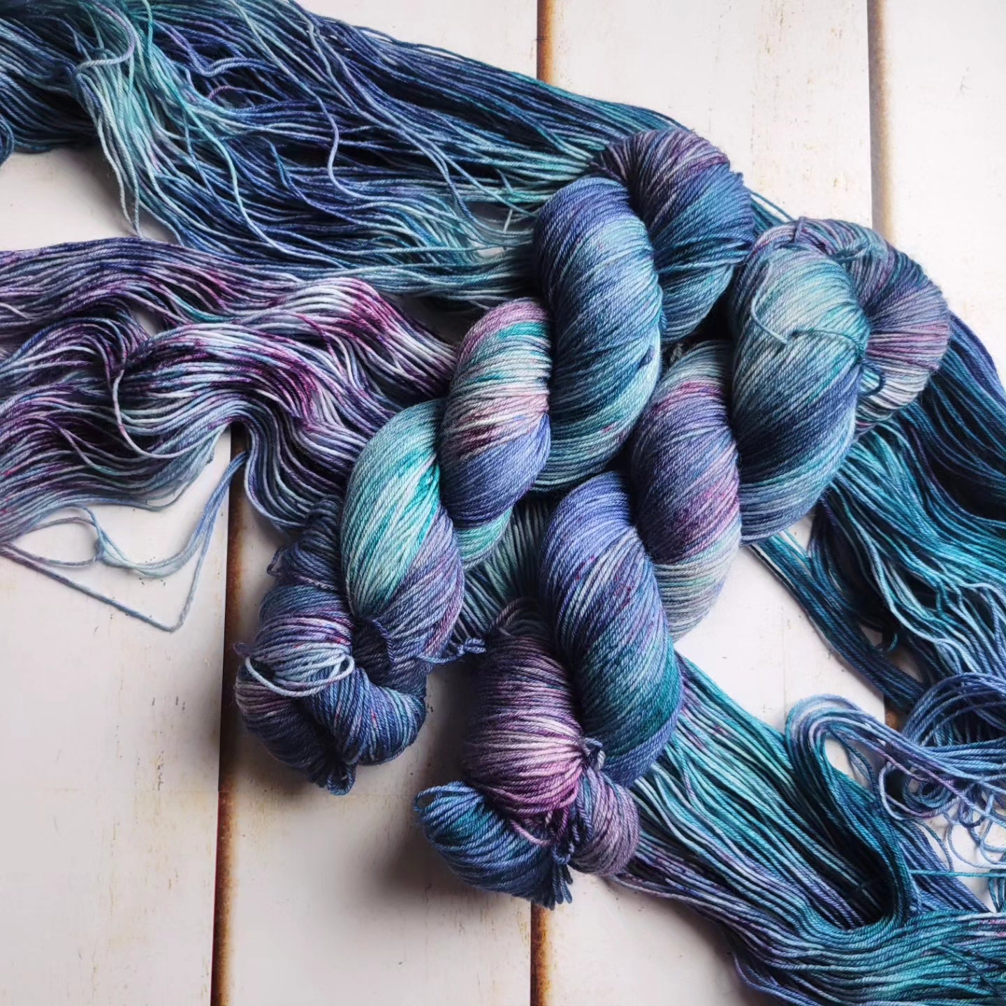 Evening Garden Hand Dyed Yarn