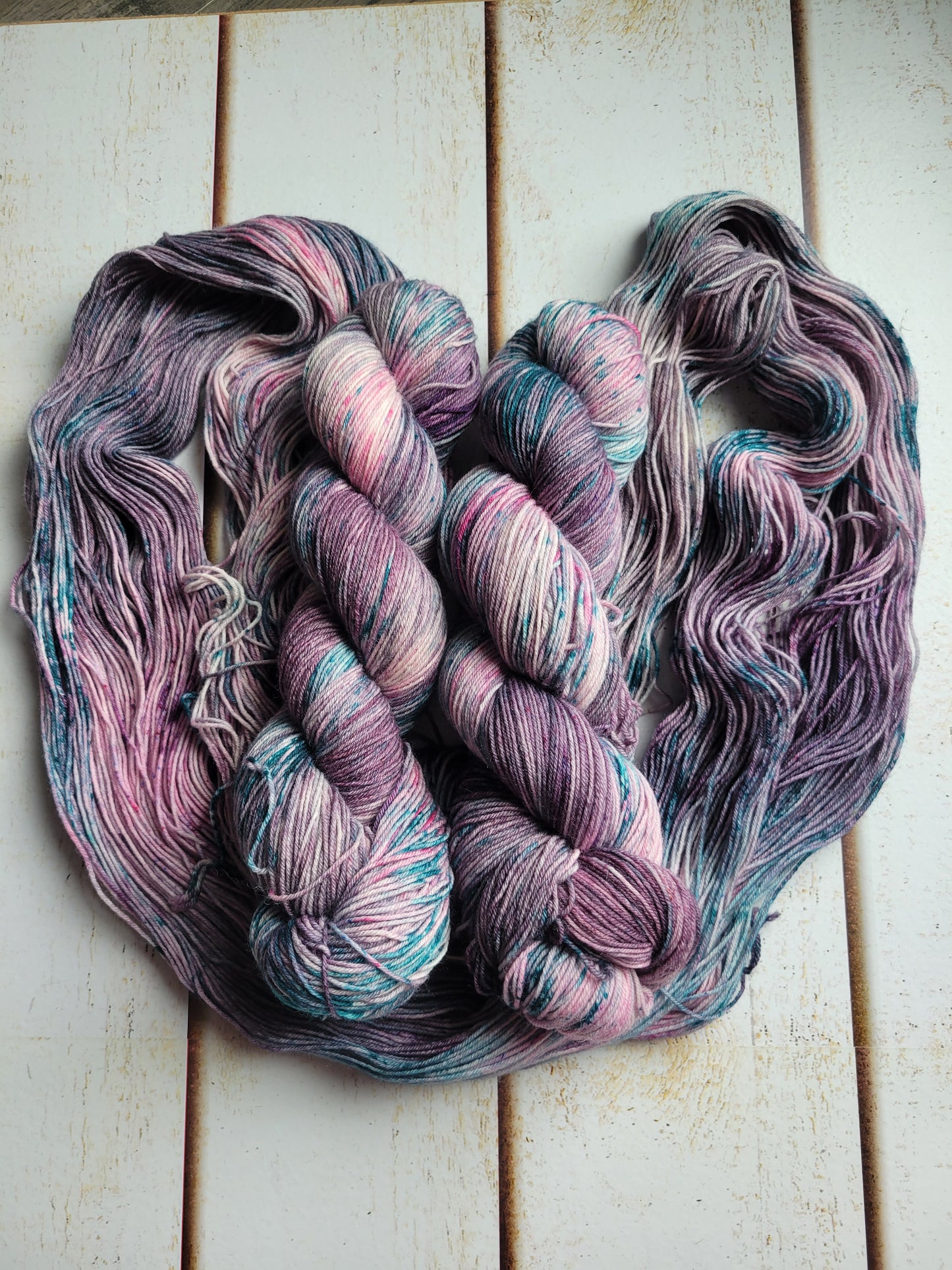 Silver Dune Lupine Hand Dyed Yarn