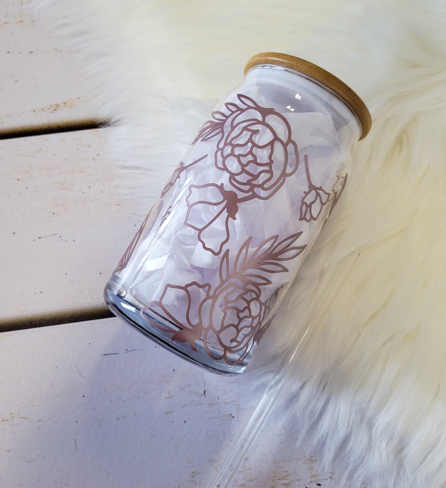 Floral Mama Tumbler 16oz