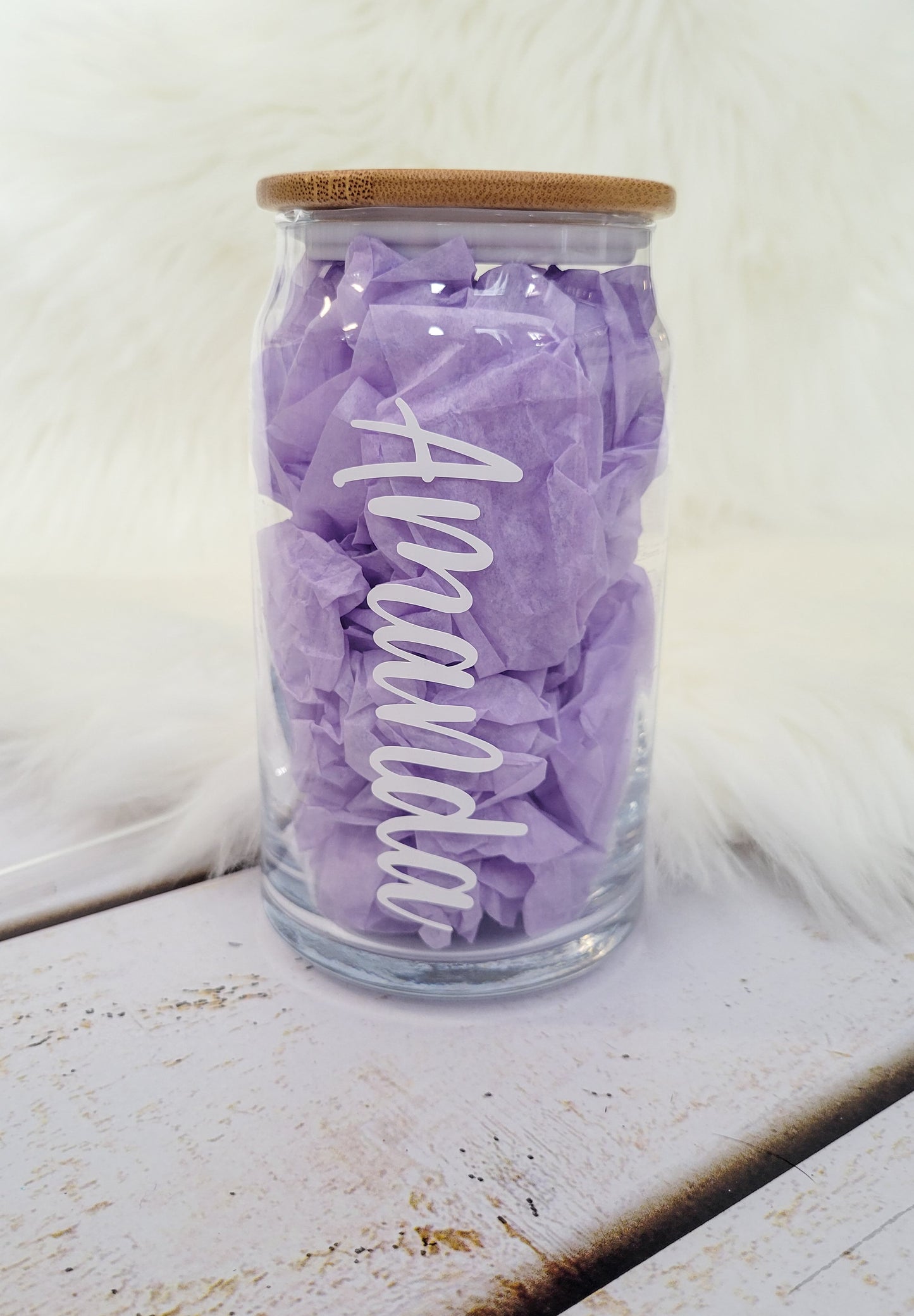 Personalized Glass Tumbler 16oz