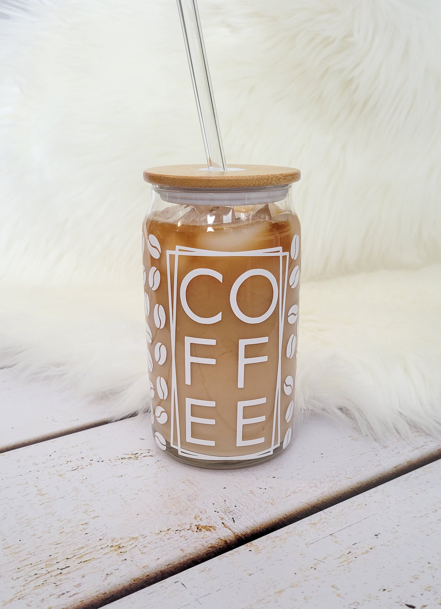 Coffee Lovers Glass Tumbler